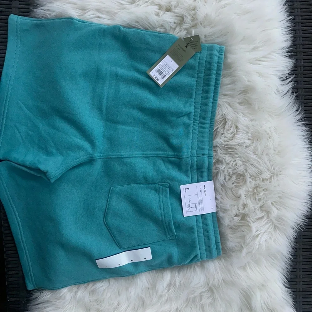 Goodfellow & Co Men's Teal Shorts Size L - Picture 4 of 8